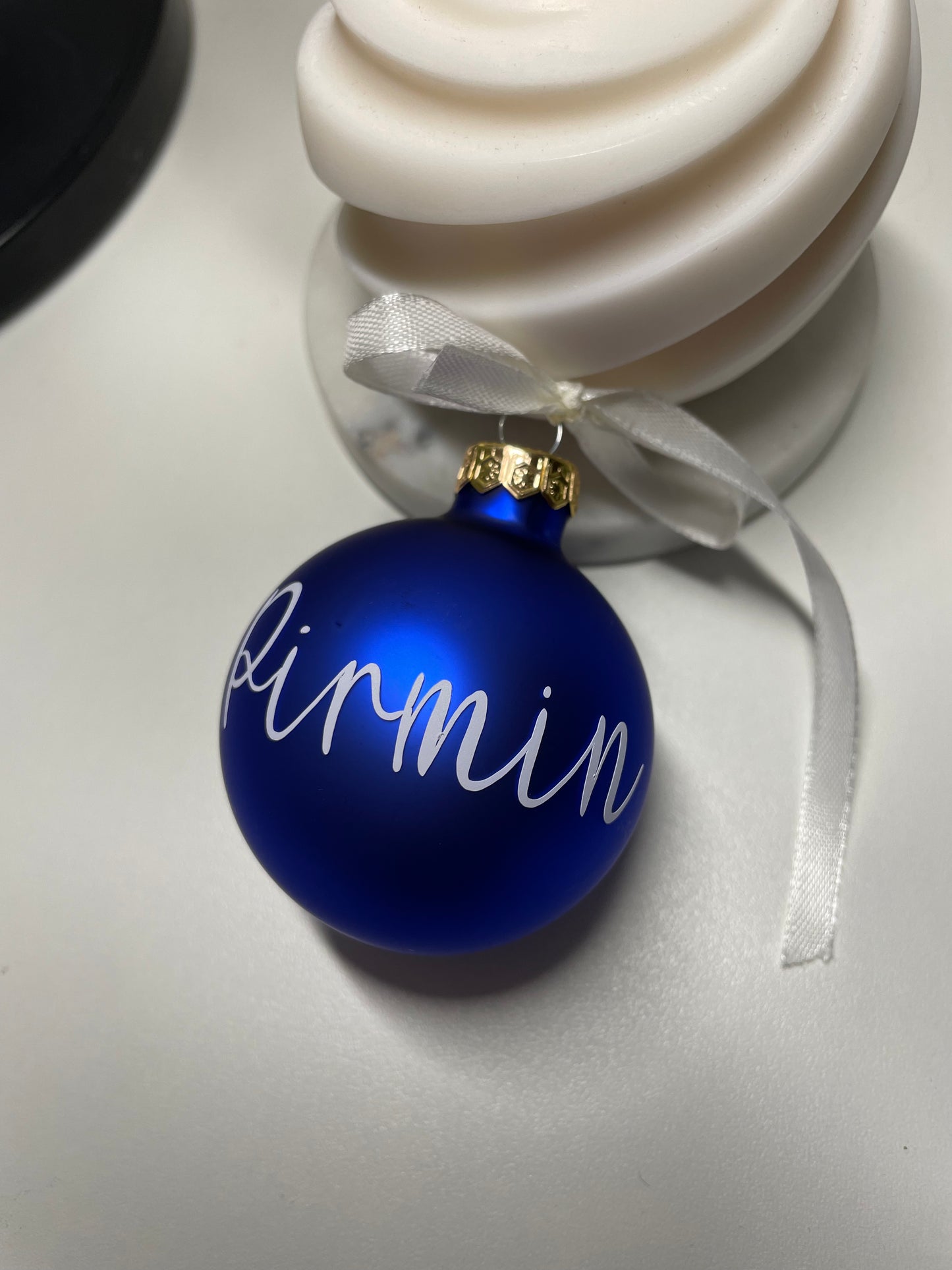 Weihnachtskugel personalisiert