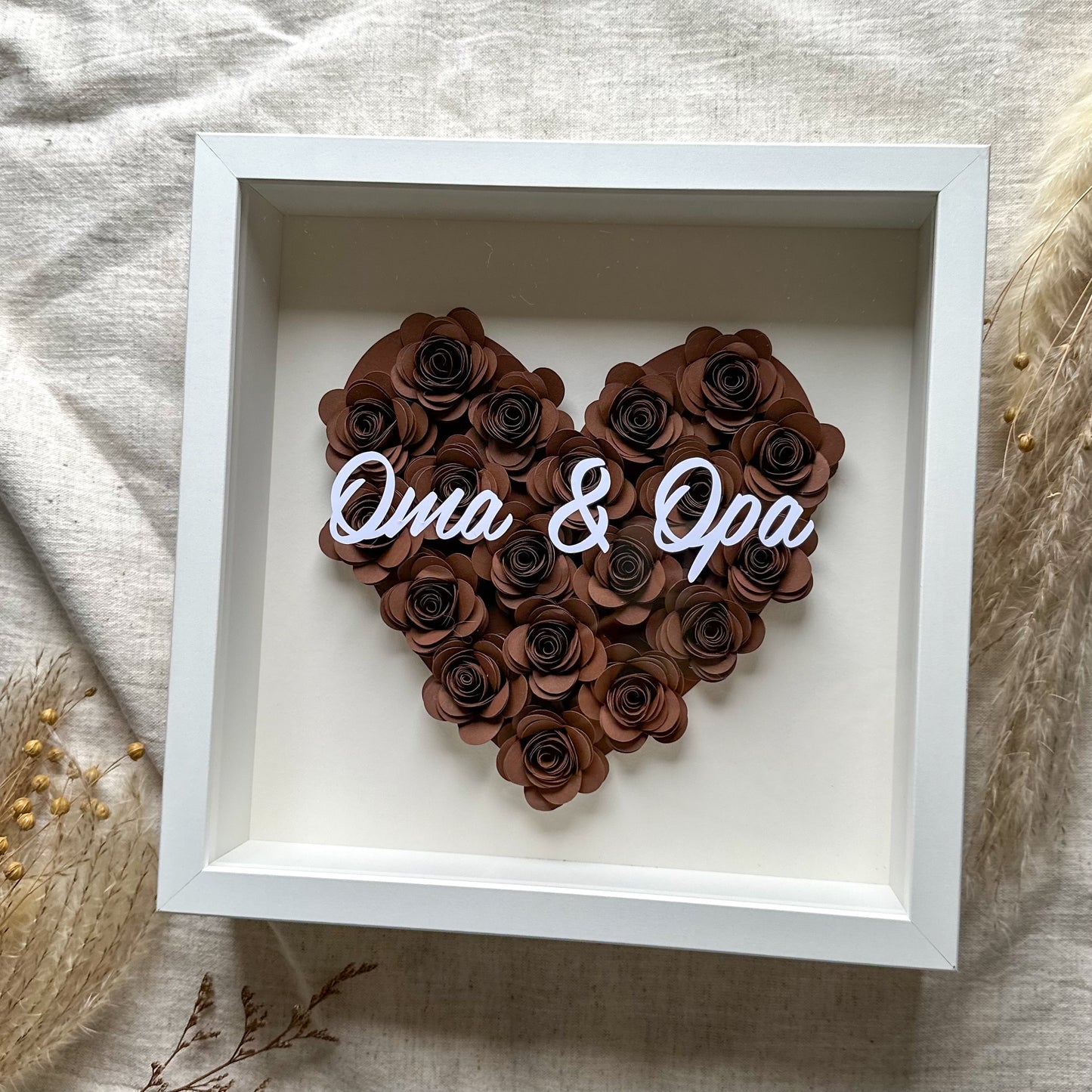 'Oma & Opa' Rosenrahmen