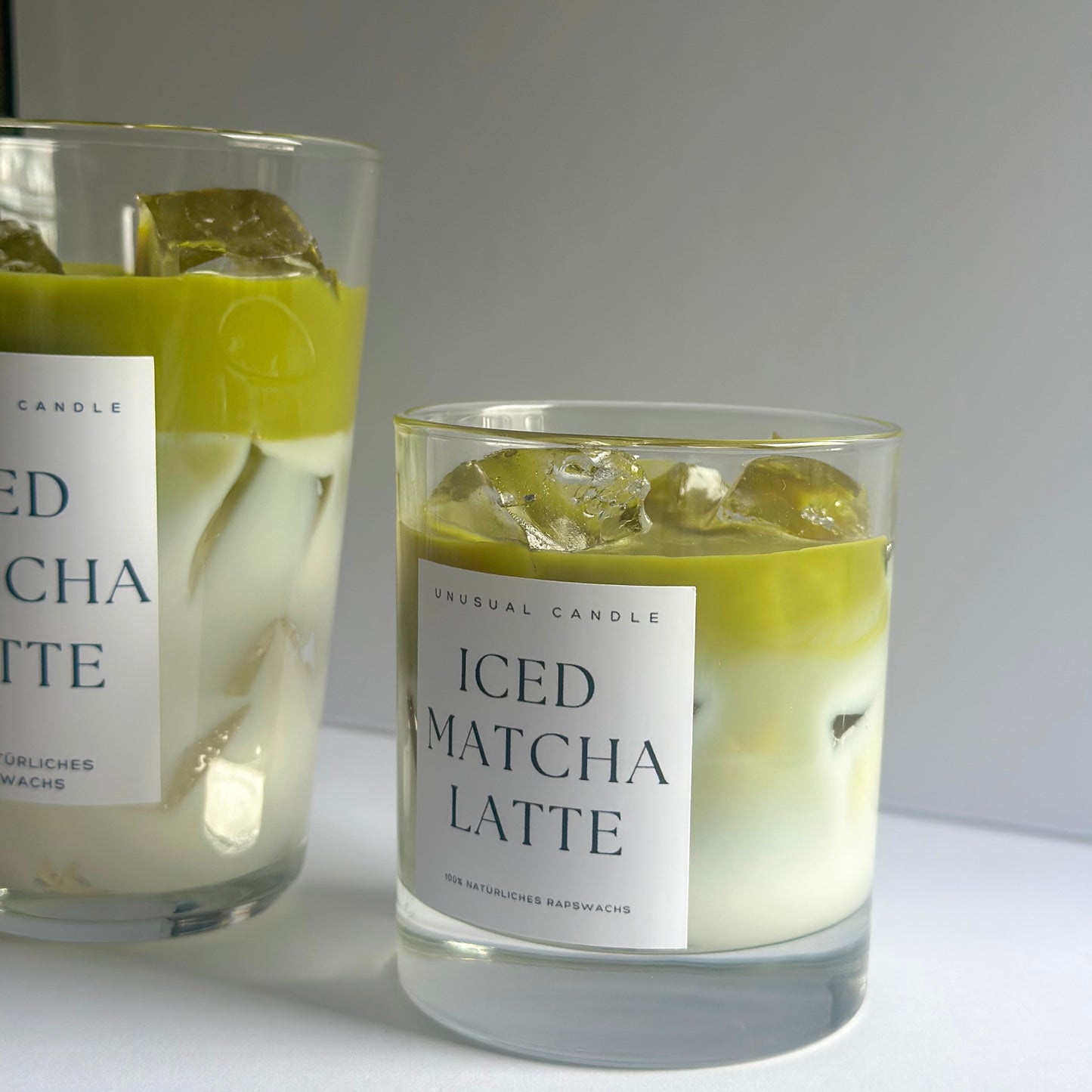 Iced Matcha Latte Kerze