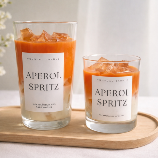 Aperol Spritz Kerze