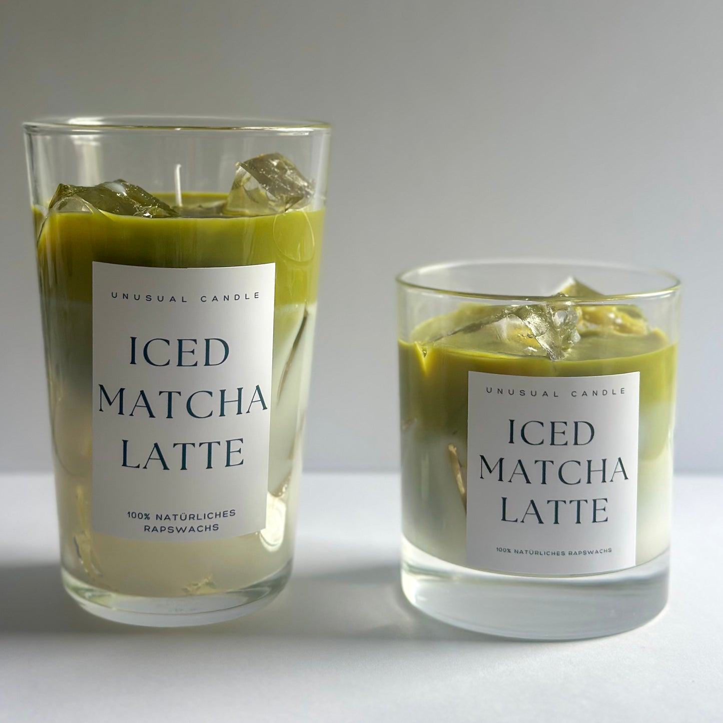 Iced Matcha Latte Kerze