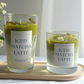 Iced Matcha Latte Kerze