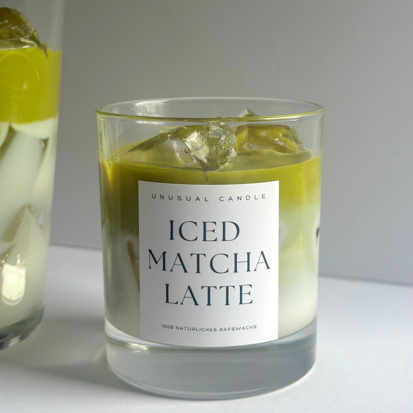 Iced Matcha Latte Kerze