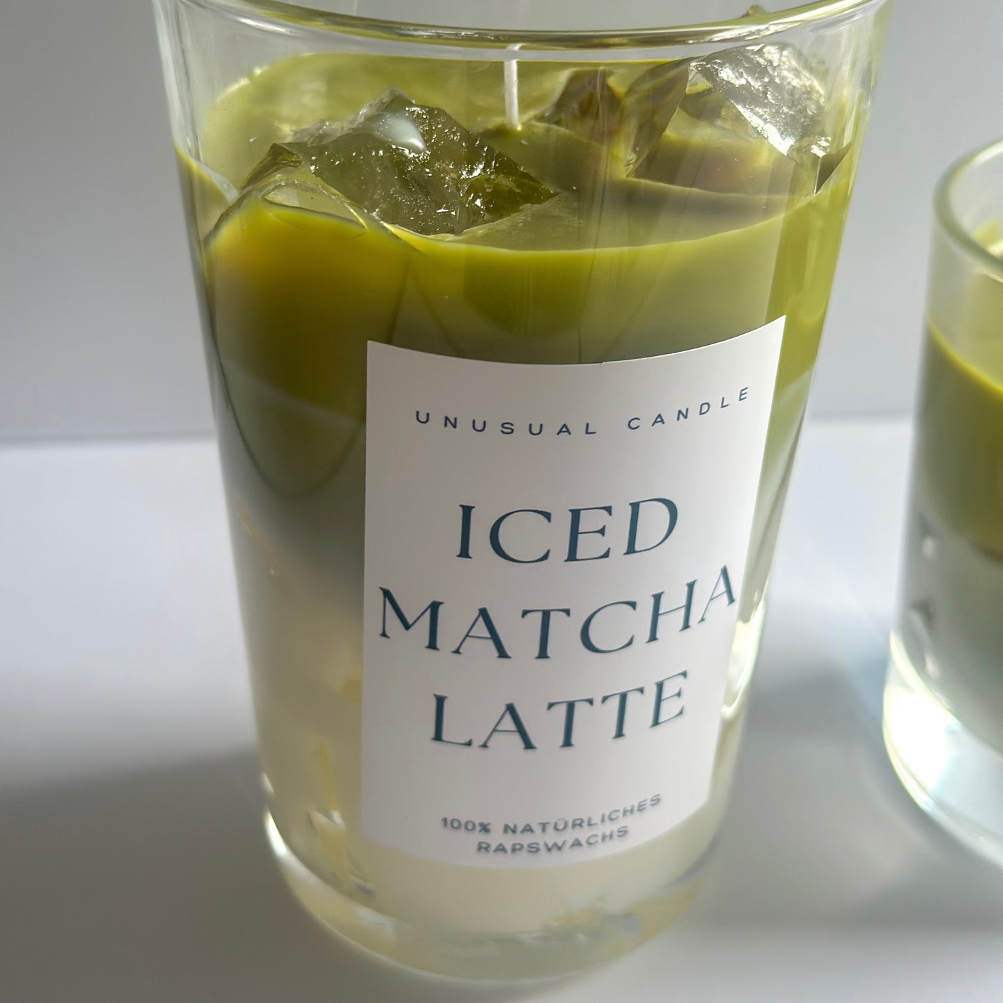 Iced Matcha Latte Kerze