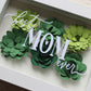 'best MOM ever' Rosenrahmen